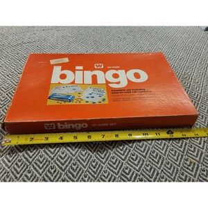 Vintage 1974 Bingo Game By Western Publishing Co. Complete #4709